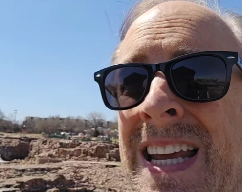 I’m in Sioux Falls, South Dakota today