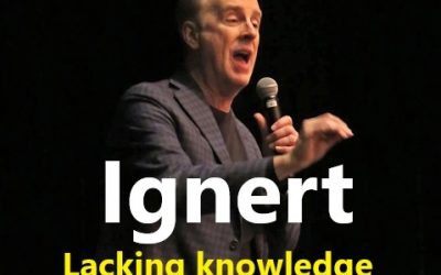 Southern words of the day – Ignert