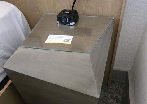 Hotel nightstand